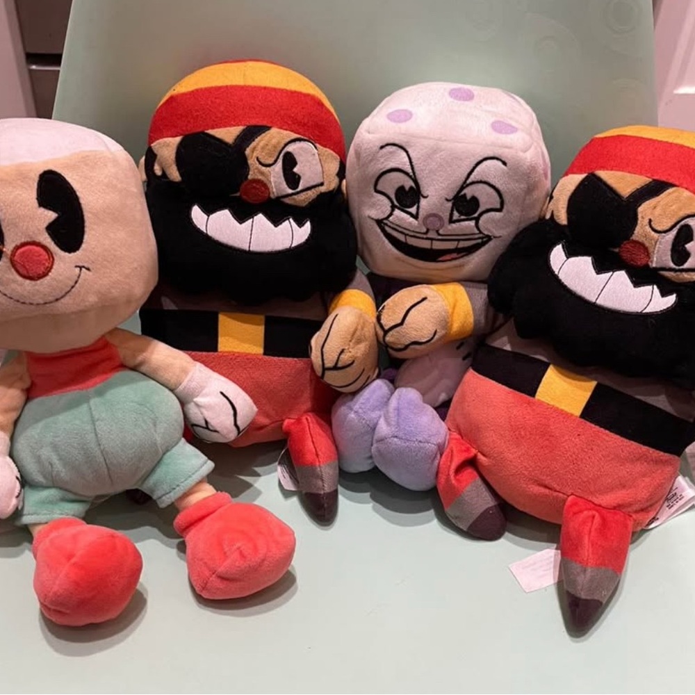 Cuphead plushies
